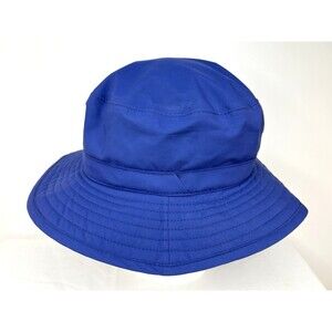 Vintage Eddie Bauer Gore-Tex Bucket Hat Blue Size XL Mesh Lined Made In USA